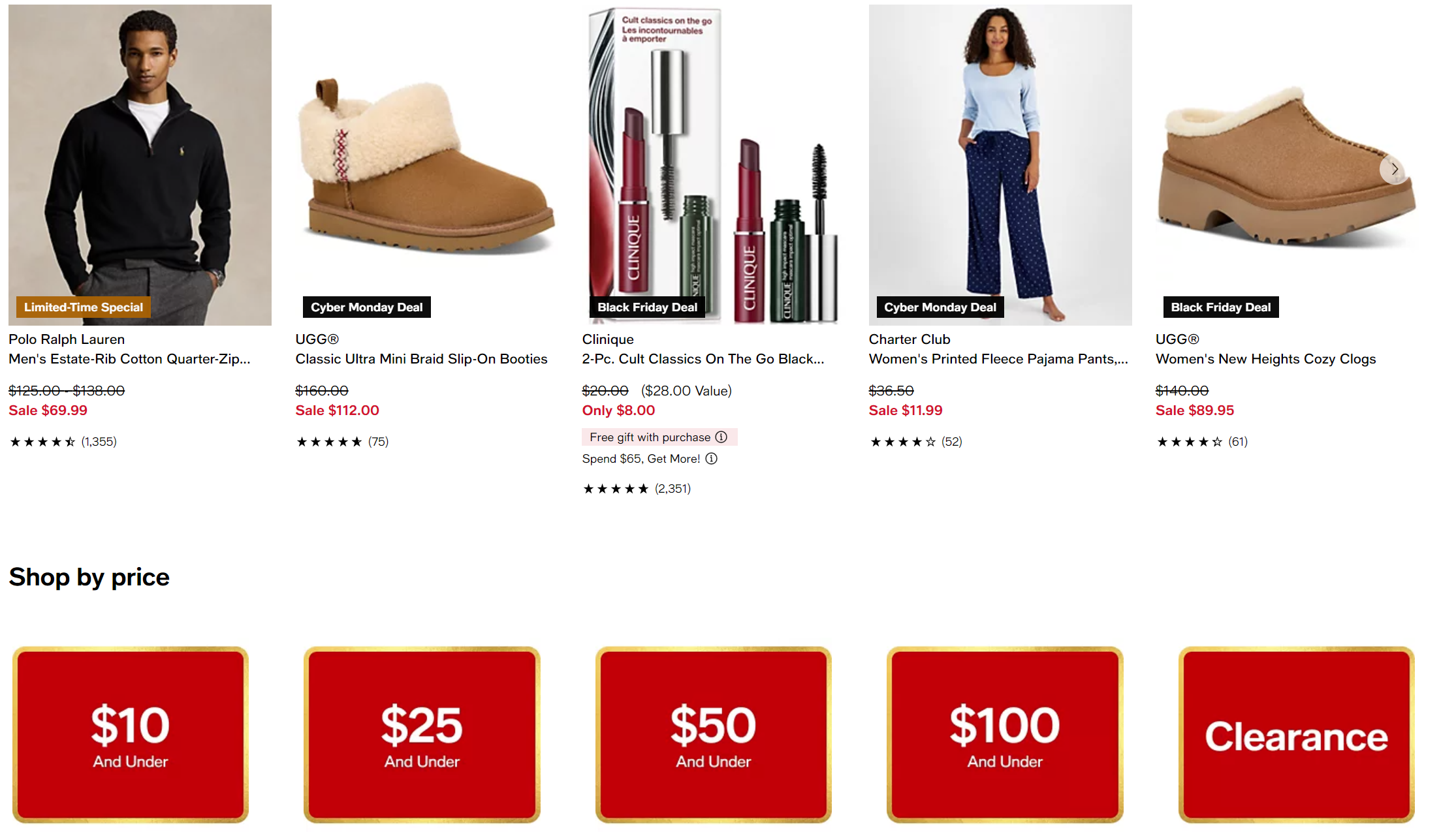 Macy's Cyber Monday Deals up to 75 off