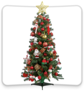 TODAY ONLY! 4 ft Pre-Lit Christmas Tree ONLY $8