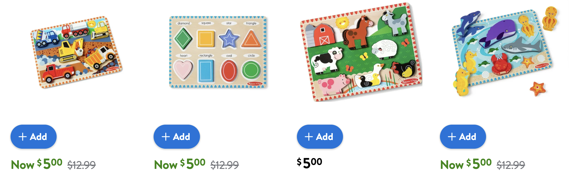 Melissa & Doug Puzzles Walmart