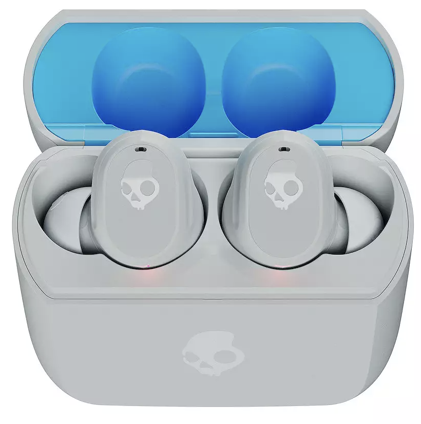 Skullcandy Mod True Wireless Earbuds - Light Gray/Blue