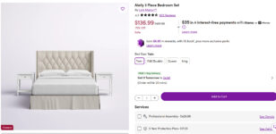 a screenshot of a bed