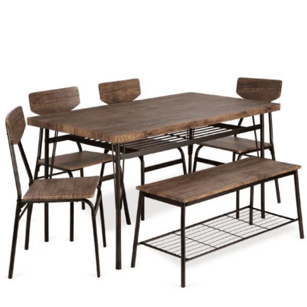 Best Choice Products 6-Piece Dining Set ONLINE Price Drop from Walmart!!!!