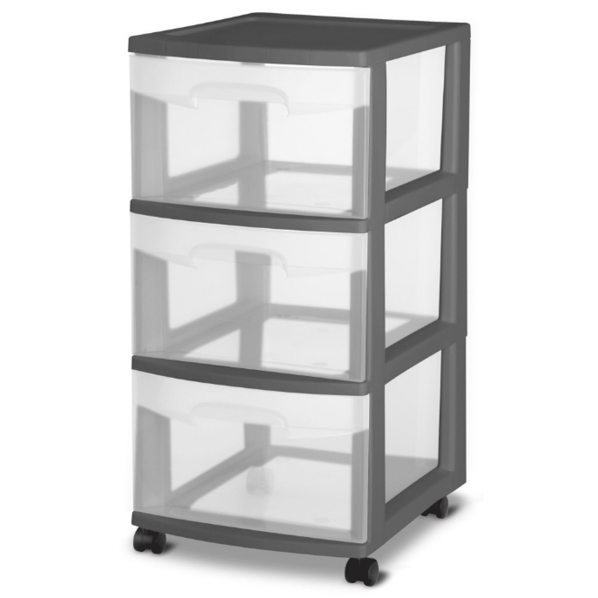 Sterilite 3 Drawer Cart in Gray Now 3 at Walmart!!!!!! Yes We Coupon