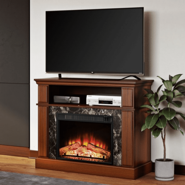 Mainstays Fireplace TV Stand Online Price Drop!