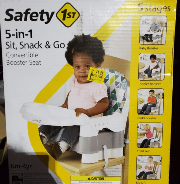 Safety 1st Delux Sit, Snack and Go Seat ONLY $1.45!!!!!! (was $22.88)