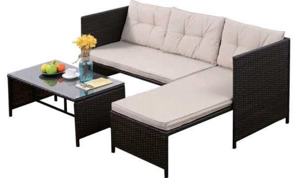 3pc Patio Furniture Set Marked Down Online!