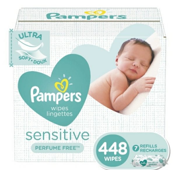 Pamper Baby Wipes 448ct Only $5 (Was $11)