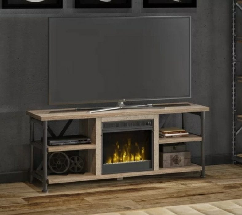 Huge Price Drop Tv Stand With Fire Place