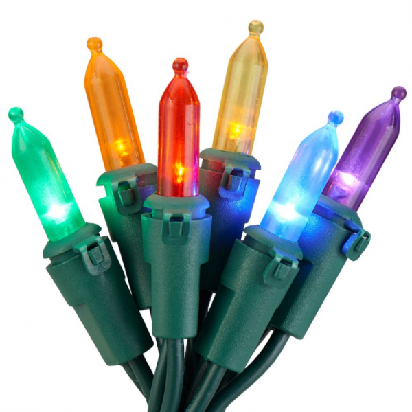 Holiday Time Multicolor LED String Lights Online Walmart Christmas Clearance!!!!