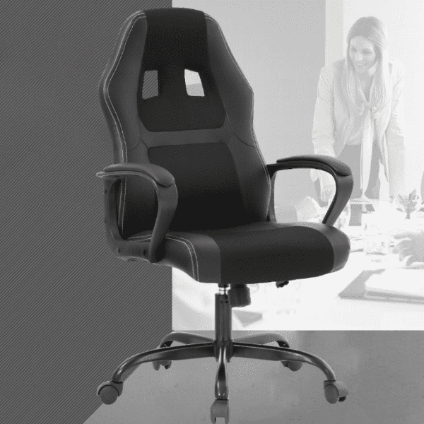 Screenshot 2021 02 08 Racing Style Ergonomic Gaming Chair With Lumbar Support Black Walmart com