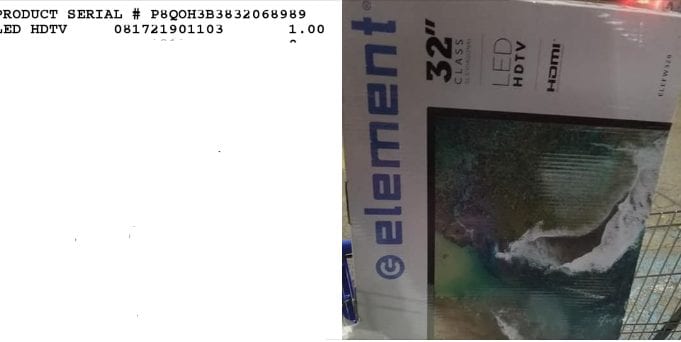 Element 32″ tv only $1 at Walmart HOT Member Find!!!!!