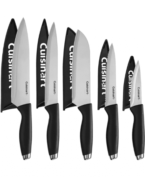 Screenshot 2021 03 06 Cuisinart 10 Pc Cutlery Set with Stainless Steel End Caps Blade Guards Reviews Home Macys