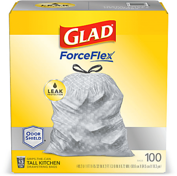 Glad ForceFlex Trash Bags Stock Up Time at Office Depot!!!