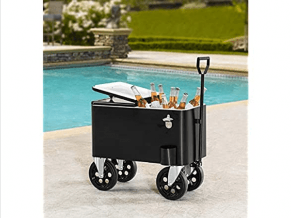 Screenshot 2021 04 05 Sunjoy 60 Quart Rolling Cooler Cart 49 99 Free shipping for Prime members