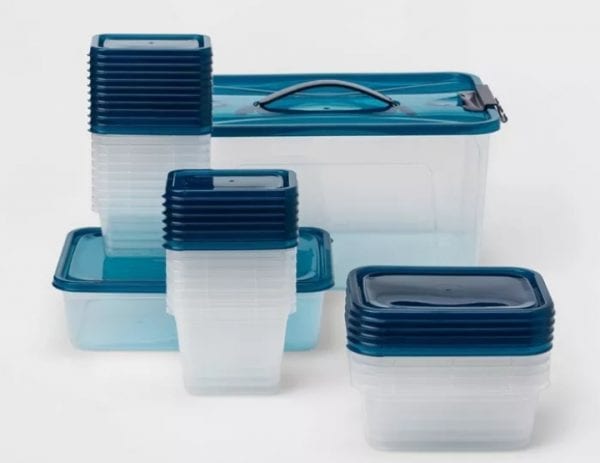 50 Piece Food Storage Containers Only $5 At Target