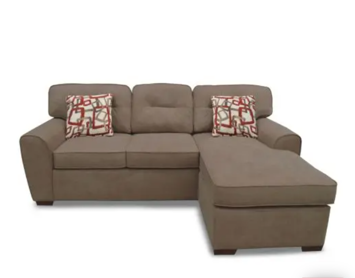 Chase Brown Sofa Chaise 71% Off!!