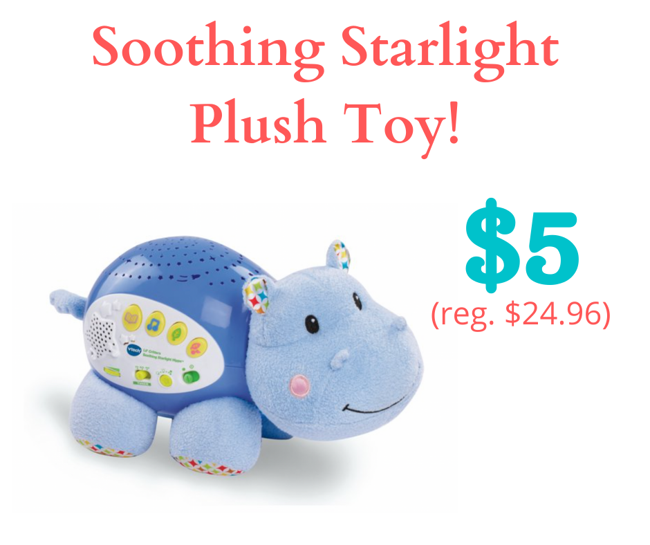 VTech Lil’ Critters Soothing Starlight Hippo $5 At Walmart!