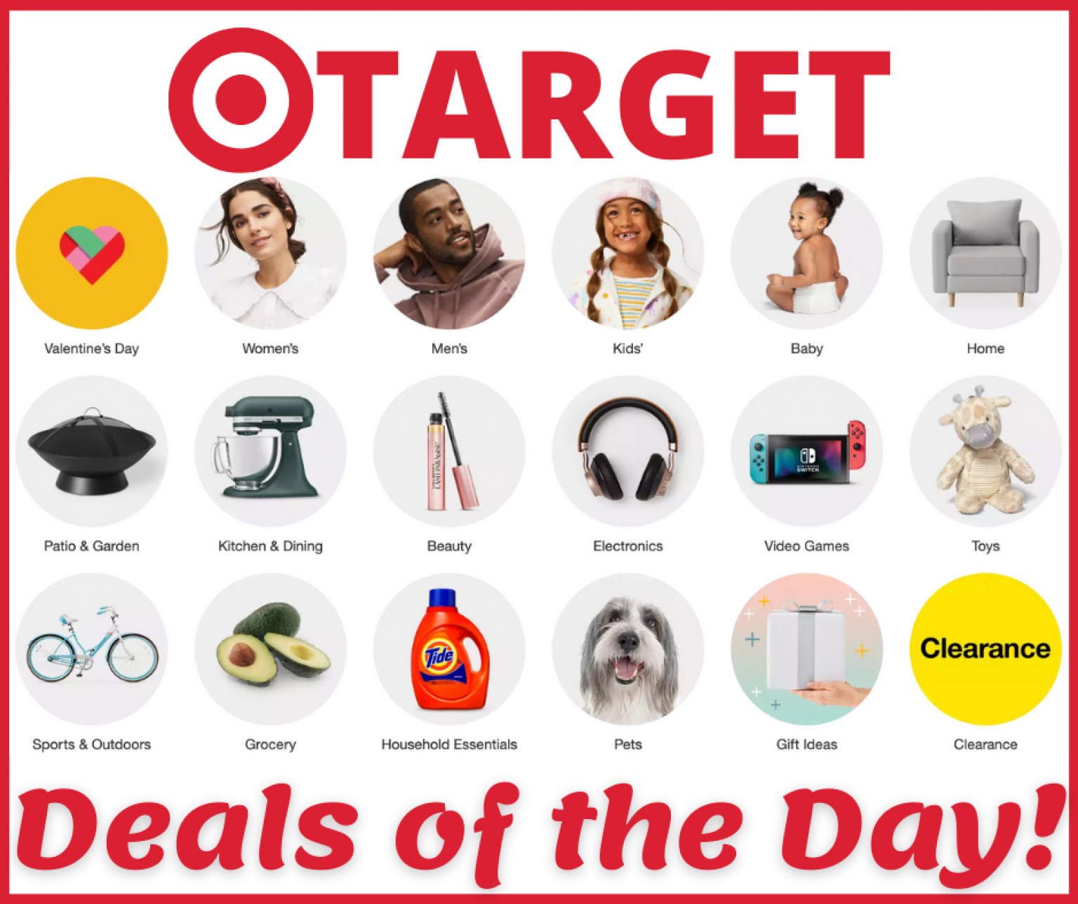 Target Deal of the Day Huge Daily Savings!!