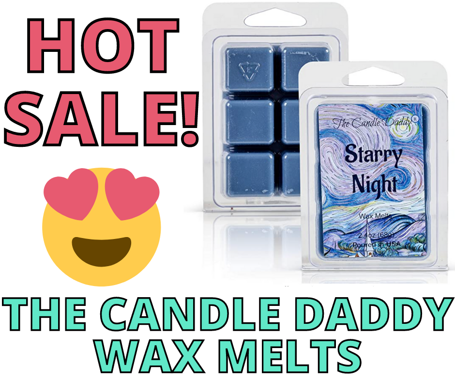 The Candle Daddy Wax Melts! MAJOR SALE On Amazon!