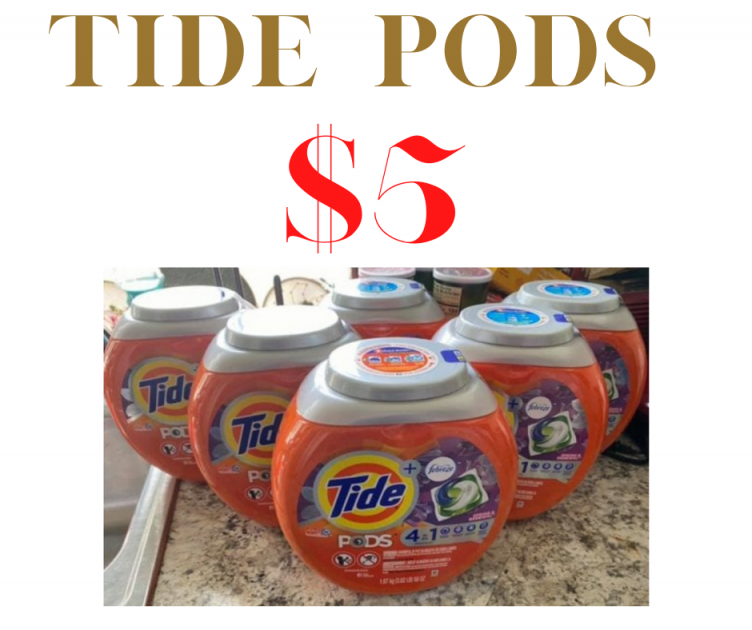 Tide Pods Bucket 4 in 1! Super Savings At Walmart!