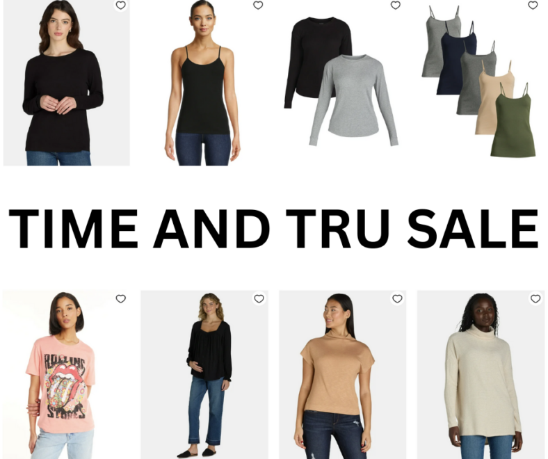 TIME AND TRU SALE