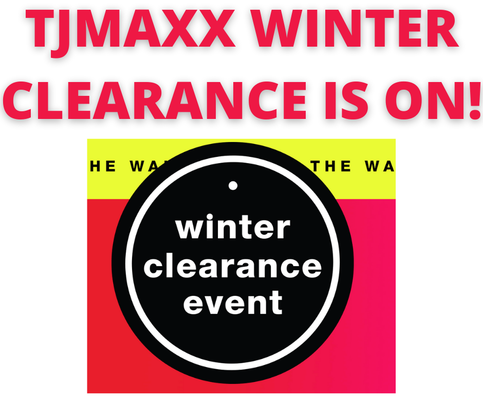 HUGE Winter Sale At TJMaxx!
