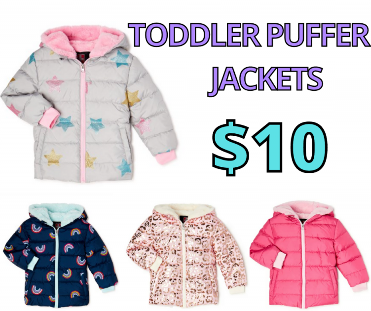 Toddler Puffer Coats! Major Savings!