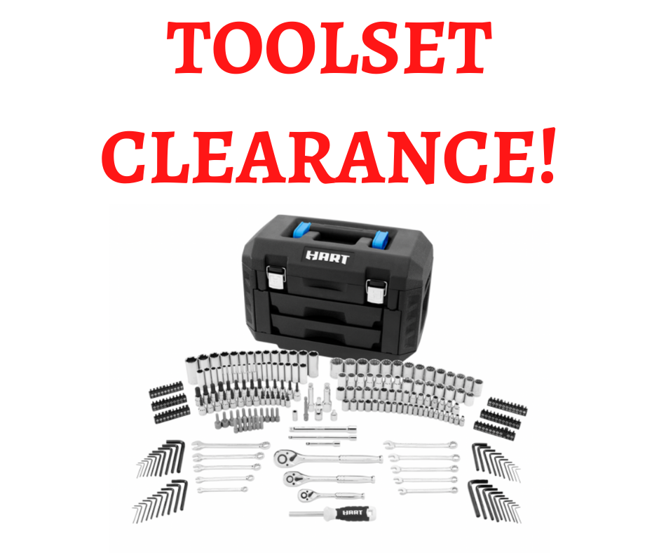 TOOLSET CLEARANCE