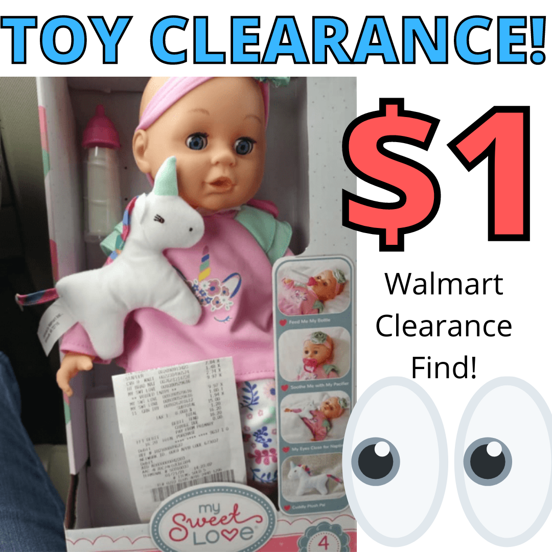 My Sweet Love Baby Doll and Accessories JUST $1 at Walmart!