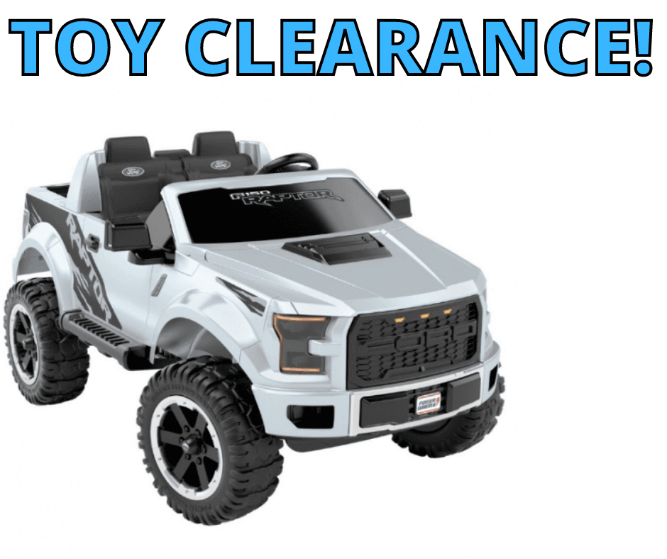 Power Wheels Ford F-150 Ride On only $40 at Walmart!!!!  (was $398)