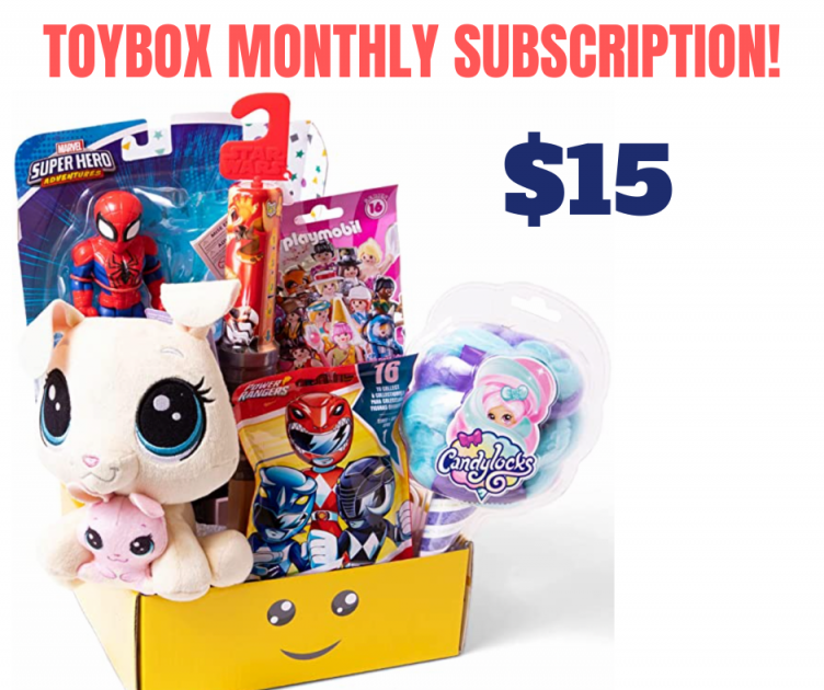 Kids Toy Box Monthly Subscription! Huge Sale!