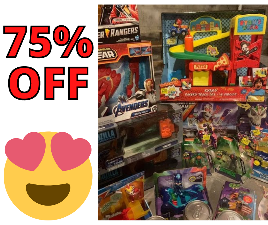 Walmart UNMARKED 75% off Toy Clearance Is ON!!!!