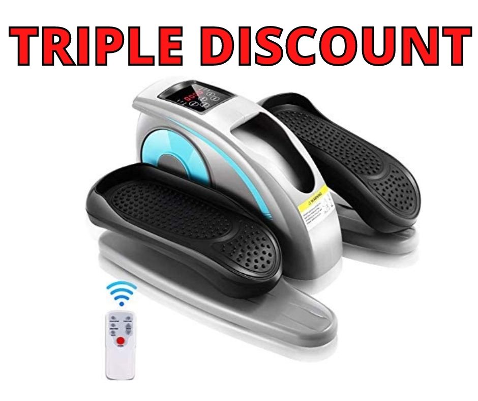 Desk Elliptical Machine Triple Discount On Amazon