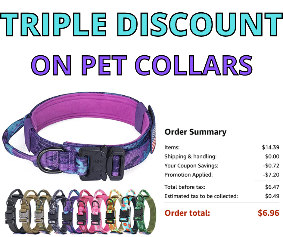 Adjustable Dog Collars! On Sale Now!