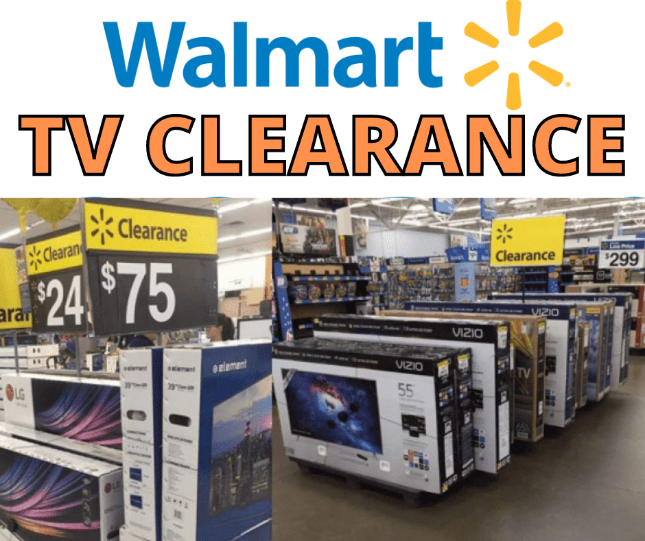 Walmart TV Clearance Is ON!