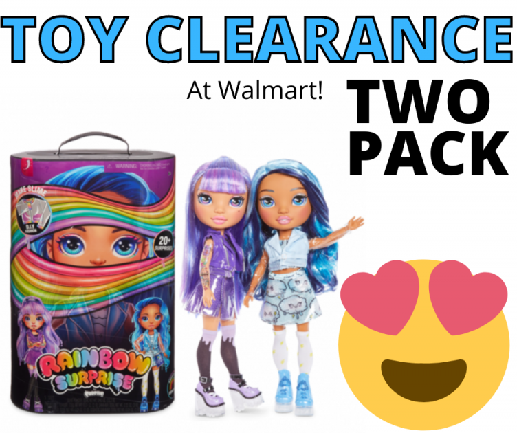 Rainbow Surprise Dolls on Clearance at Walmart!!!