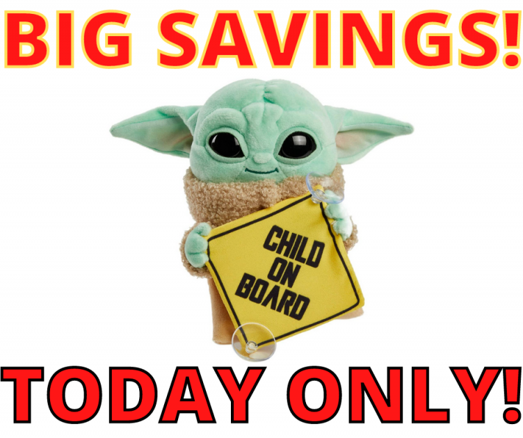 Star Wars Grogu Plus “Child on Board” Sign – SAVE BIG!