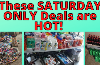 These SATURDAY ONLY Deals are HOT