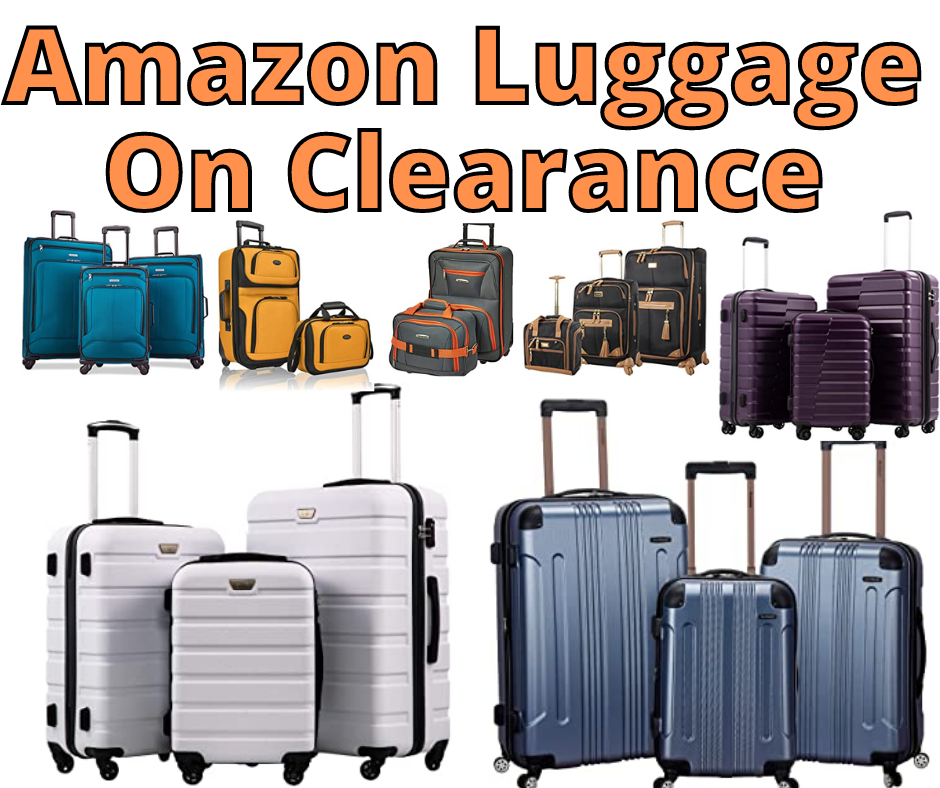 Luggage On Clearance At Amazon!