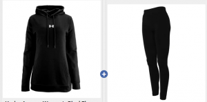 Under Armour Hoodie and Legging Combo JUST $20!