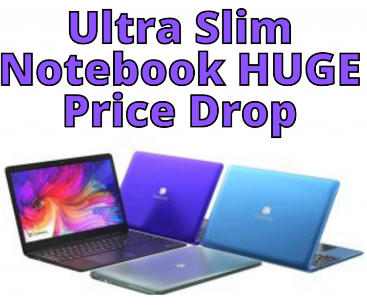 Ultra Slim Notebook HUGE Price Drop at Walmart!