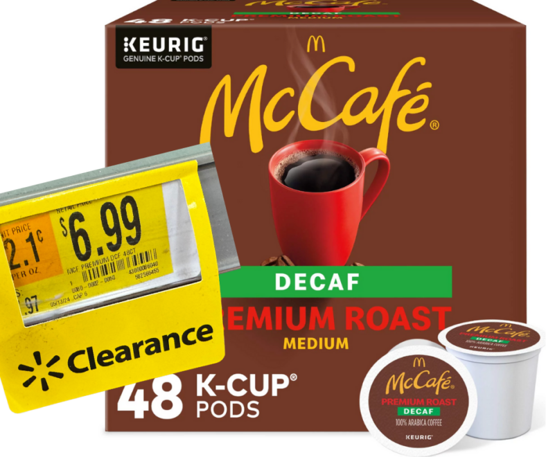 Walmart Clearance Mccafe Kcup