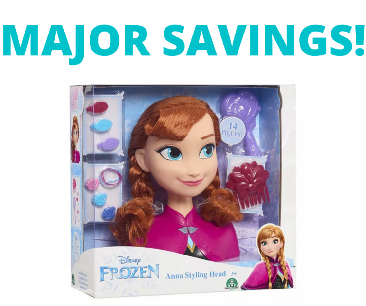 Disneys Frozen Anna Styling Doll! MAJOR SALE!