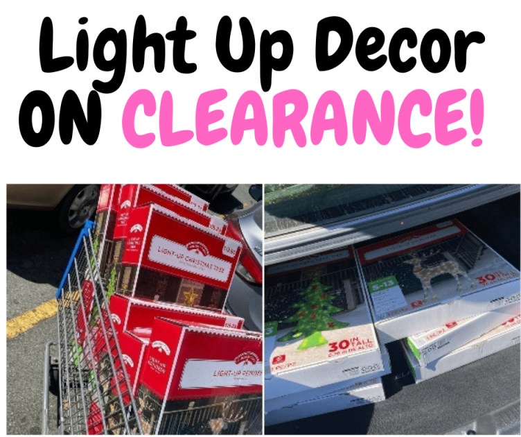Holiday Time Light Up Decorations Just $2 at Walmart!!!!!!