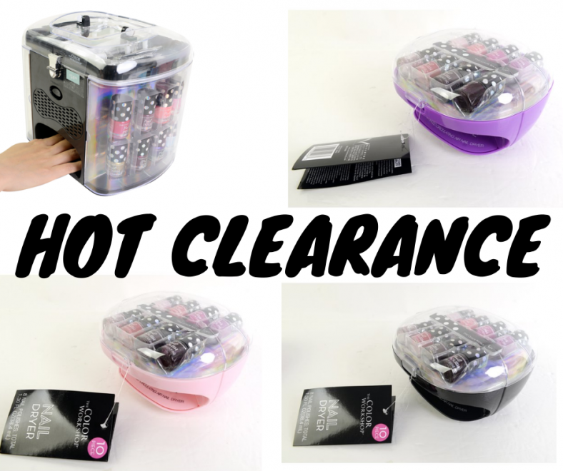 The Color Workshop Nail Dryer Kit HOT Holiday Clearance!
