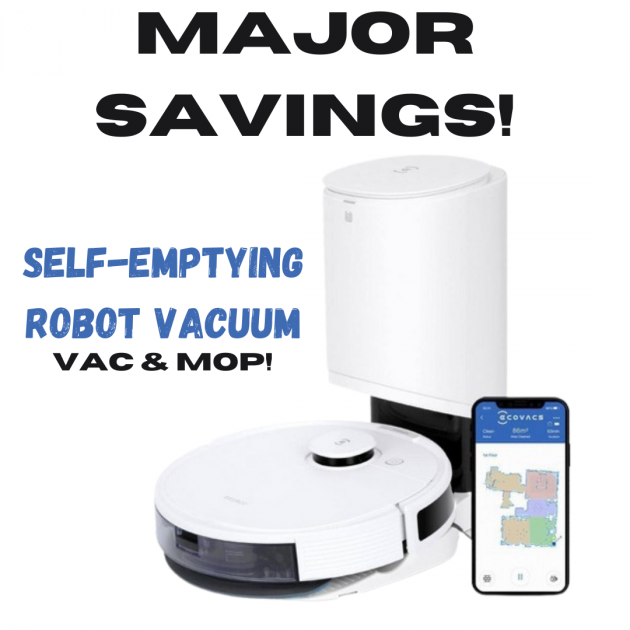 DEEBOT V8+ Robot Vacuum HUGE Price Drop!