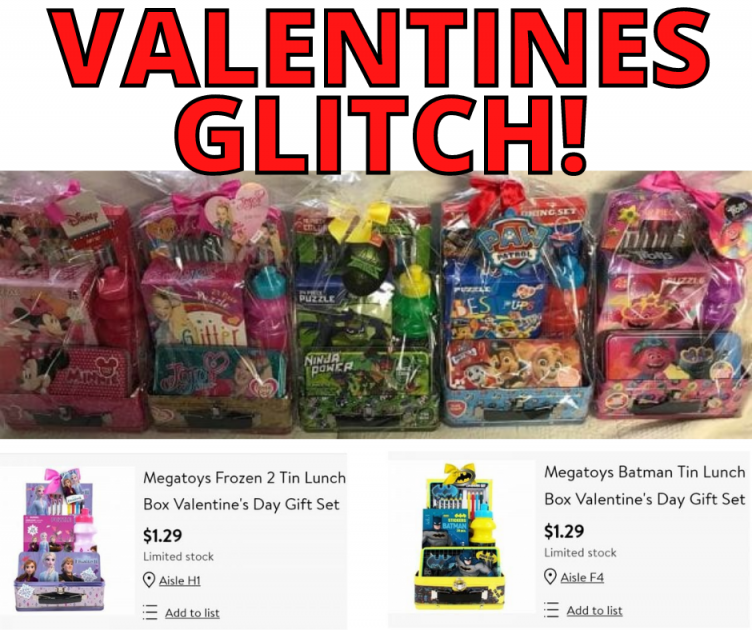 Megatoys Lunchbox Gift Sets PRICE GLITCH at Walmart!!!