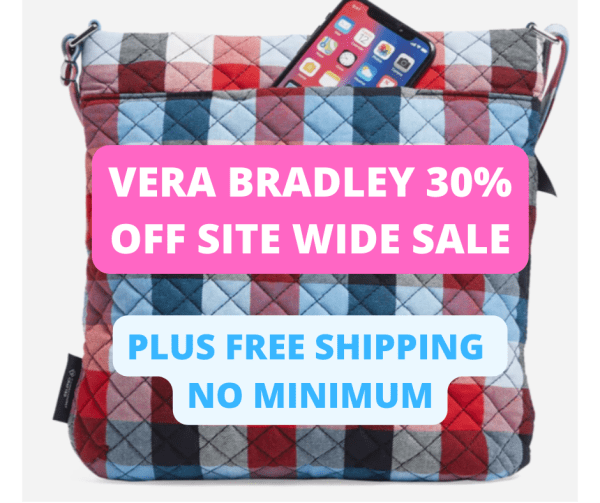 Go Go Go Vera Bradley Free Shipping On Any Order + Get An  Extra 30% Off