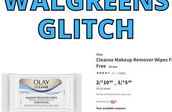 Another Walgreens Glitch On Makeup Remover Wipes