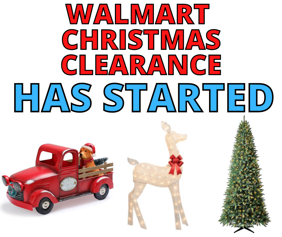 Walmart Christmas Clearance Has ALREADY STARTED ONLINE!